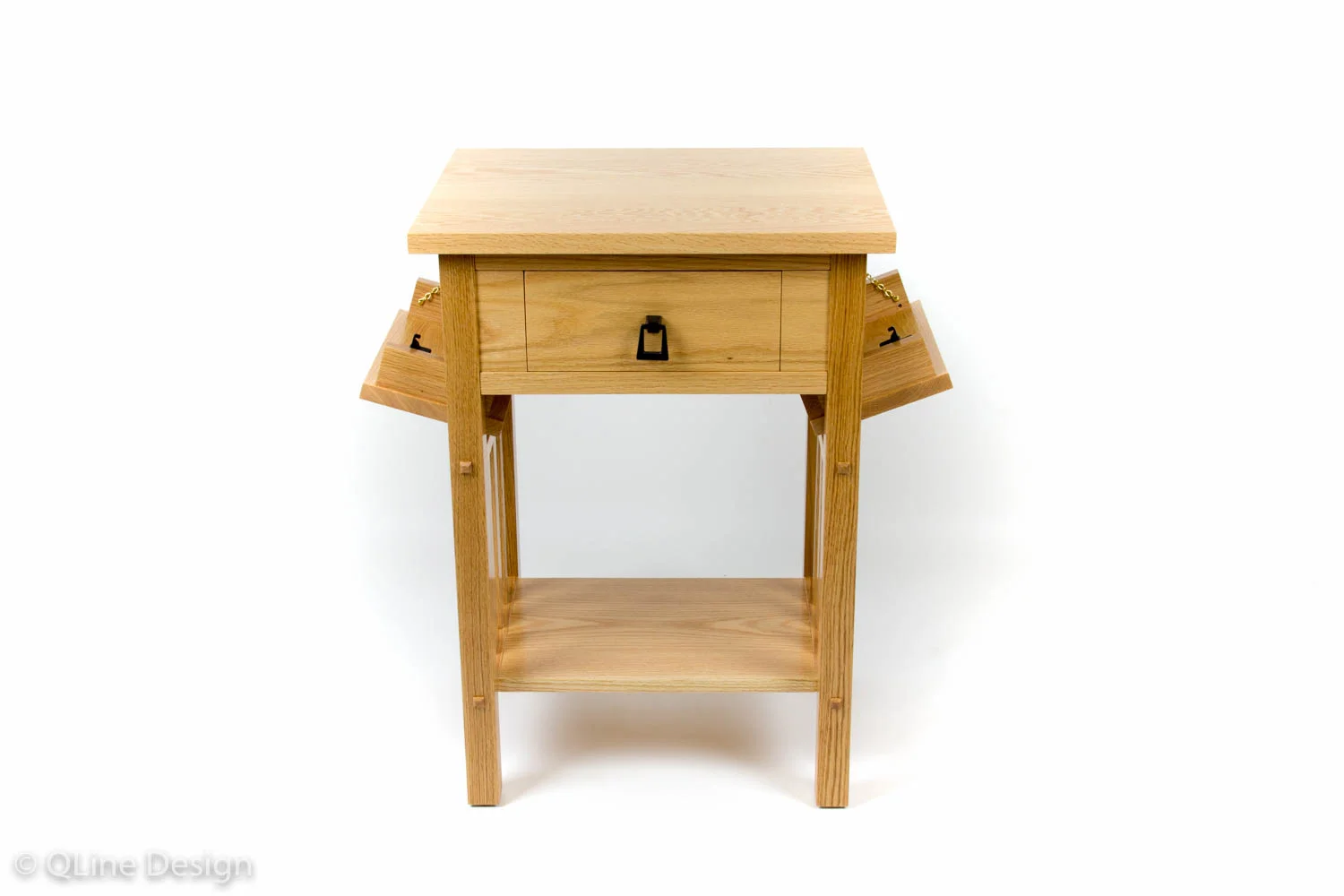 Mission Style Nightstand | Custom Furniture by QLine | QLine Design